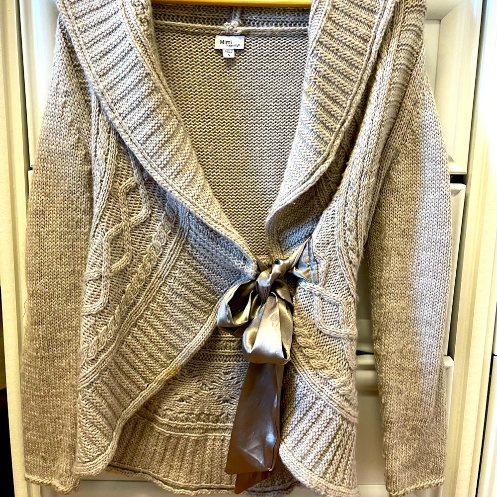 Mimi Maternity Sweater. Flattering to wear pregnant or not!